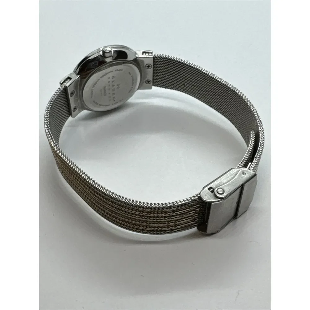 Skagen Ancher 355SSGS Women Stainless Steel Mesh Analog Dial Quartz Watch JNA900